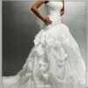 brand-new wedding dress 5625--mid-half length  train style