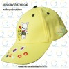 cartoon embroidery kids cap(hat)