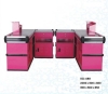 cash platform,cashier counter,check-out counter,check out platform