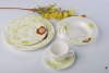 ceramic cup and plate set