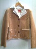 chamois bonded coat