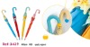 children's auto straight rain umbrella