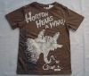 children 's short crew neck T-shirt