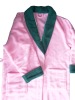coral fleece bathrobe / bath robe