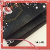 cotton polyester spandex slub denim fabric