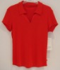 cotton rib Polo Shirt