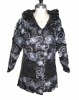 crinkled coat