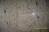 curtain of embroidered towel
