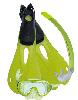 diving set(mask and snorkel,snorkel,mask)