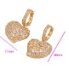 earrings,zircon earring,brass earring,81219-07