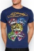 ed hardiful t-shirt,Christian Audigier t-shirt,CA t-shirt,man t-shirt