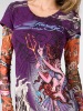 edhardialing lady t shirt 2009 newest style edhardialing brand women  t-shirt,cotton t shirt,shirts small order +dorp ship