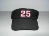 embroidered visor