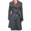 exported high-class female fashion coat