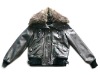 fashion coat ( fleece jacket,ladies' jacket)