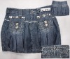 fashion ladies' jeans skirt  AA4-08-583