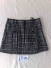 fashion  skirts,fashion  checked skirts,fashion checked  stretch skirts