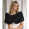 faux fur shawl