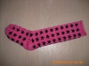 feather yarn socks