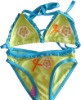 female baby / girl nylon spandex swimwear, bathing suit, beachwear