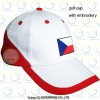 flag embroidery kids cap/children hat