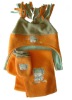 fleece hat/scarf/gloves set