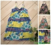 floral pattern long camisole