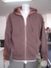 french rib cotton jacket with fur lining