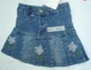 girl denim skirt