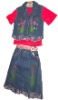 girl's skirt suit