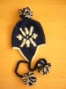 hand knitting hat