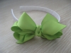 headband with big size hair bow  MTA-820-27