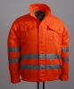 high visible garment;hi viz safety workwear;reflective jacket