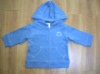 infant organic cotton zipper hoodie