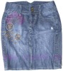 jean skirt, skirt, jeans, JL-S007
