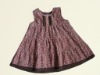 kid's corduroy dress(children's dress,girl's dress,baby's flower dress)