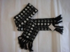knitted scarf  LX0009(cashmere scarf,fleece scarf,knitted scarf)