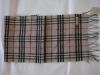 knitted scarf LX027(tartan check scarf,men's scarf,neckcloth)
