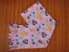 knitted scarf  LX099(fleece scarf,printed scarf,children scarf)