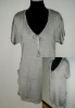 knitted silk blouse