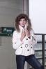 ladies' down coat(down garment,fur hoodies)