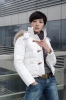 ladies' down coat(fashion down garment, fashion down jacket)