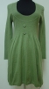 ladies fashion long knitted sweater