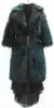 ladies fur dress
