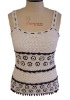 ladies hand crochet tank sweater