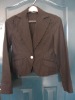 ladies' jacket 100% cotton heavy twill