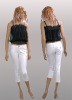 ladies jeans short A012