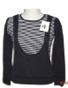 ladies' knitwear pullover (twin set)