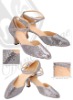 ladies' leather ballroom shoes