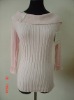 ladies' pullover sweater